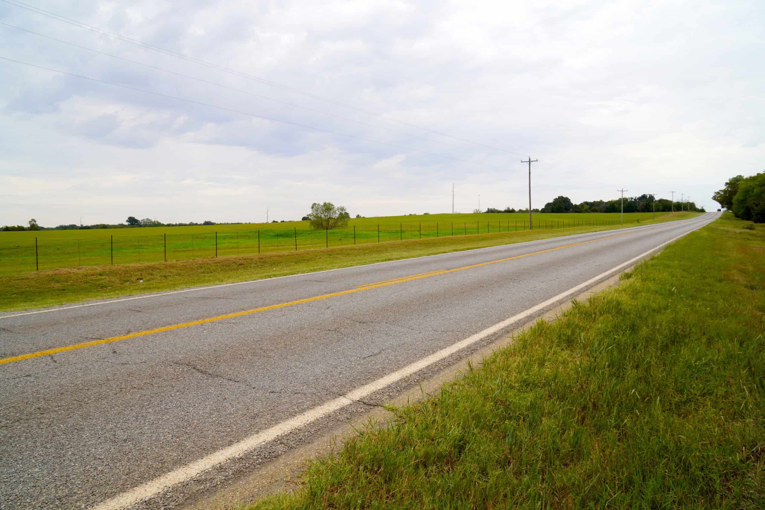 Prime Oklahoma Land With Highway Frontage & Shop For Sale