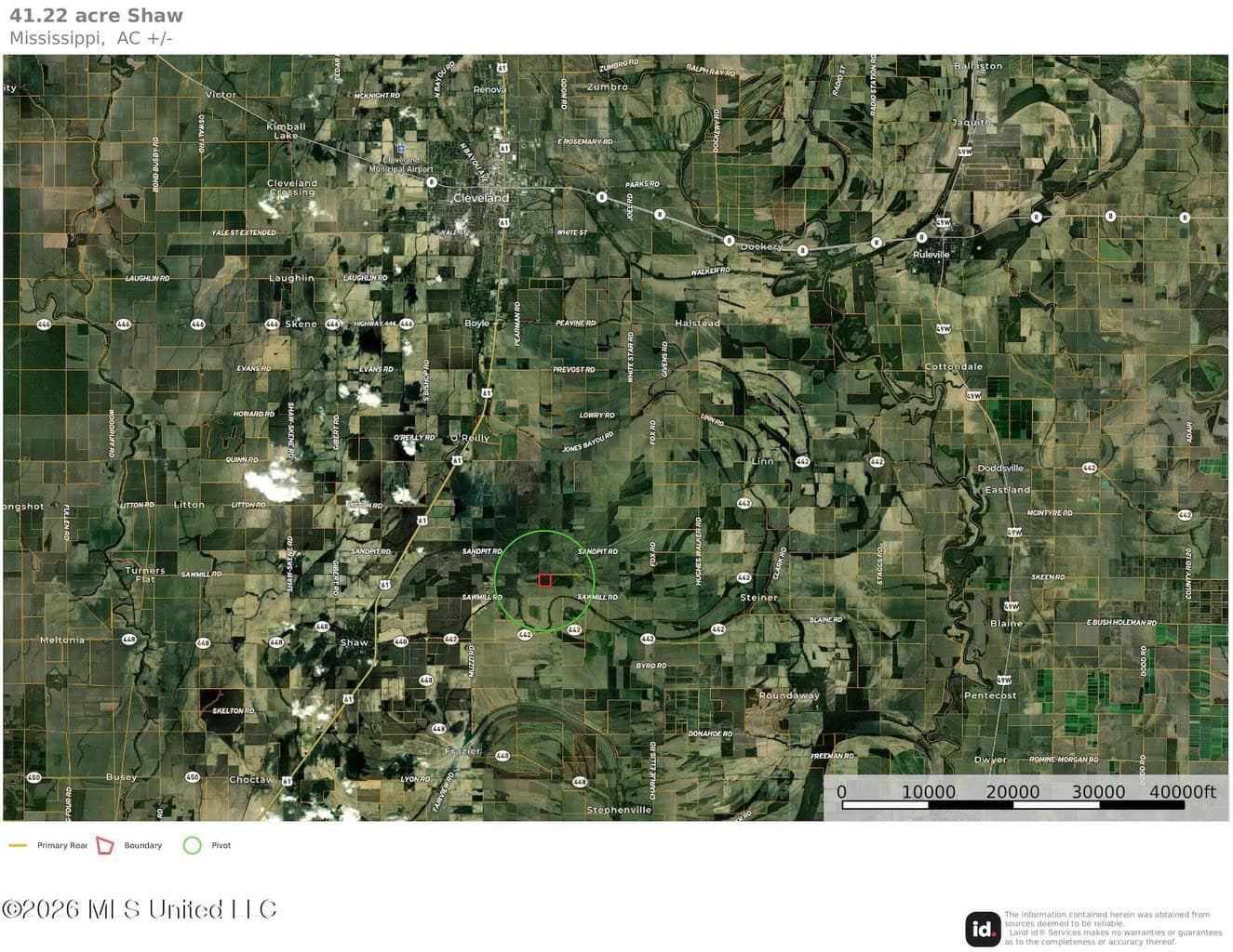 41.22 Acres MS Delta Duck Hunting