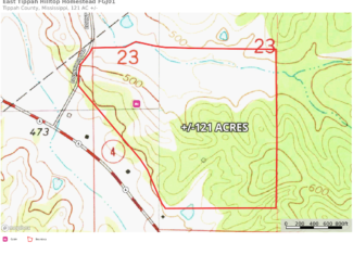 Farm, Breathtaking Home Site, INCREDIBLE Views, Tippah Co., MS