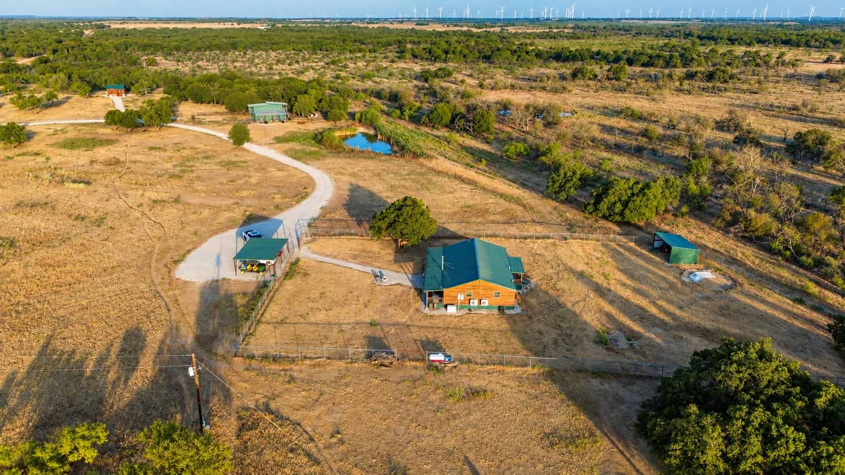 26 ac with Log Home in Jack County TX