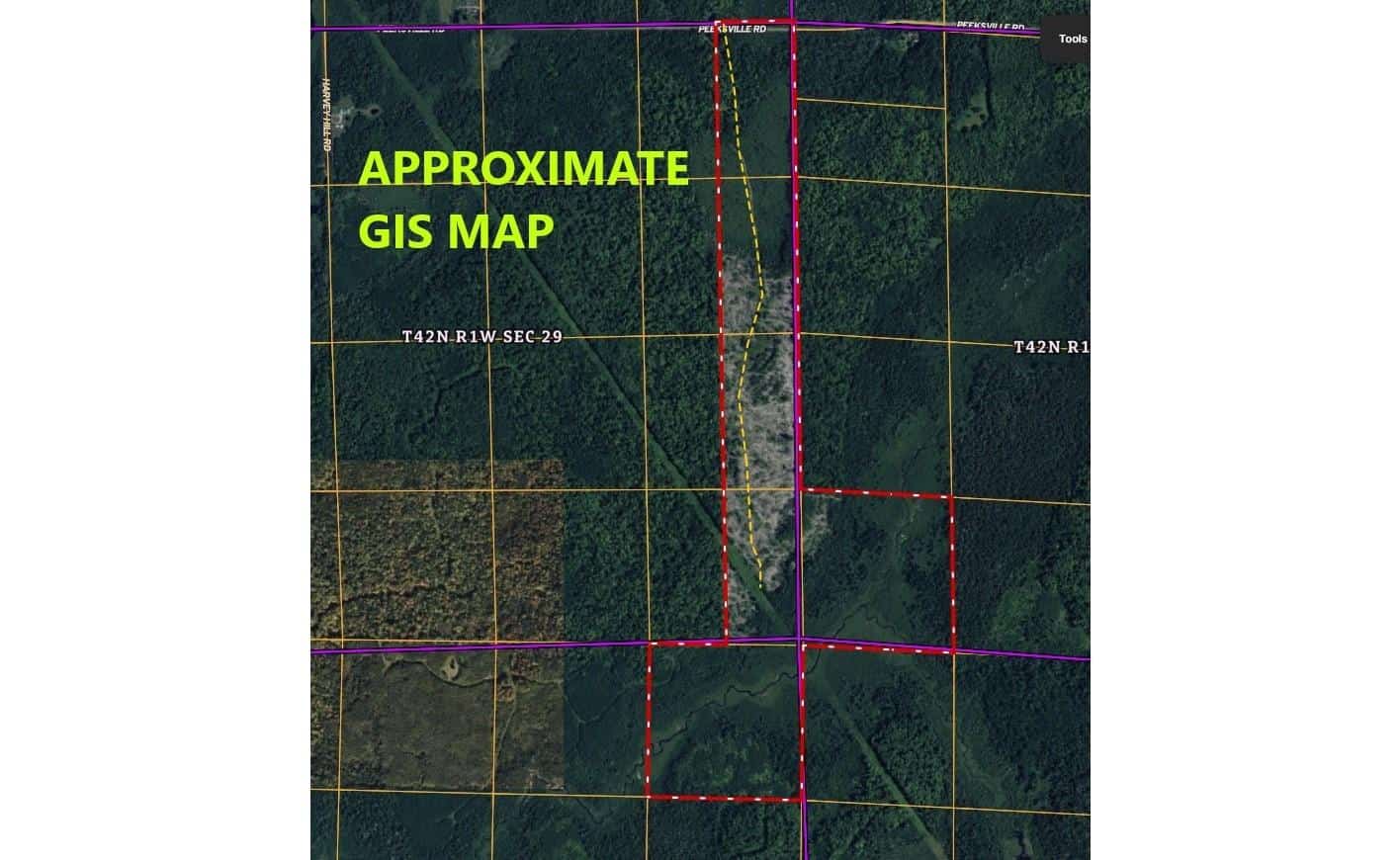 160 ± Acre Hunting Land with Camp Site Near Butternut, WI