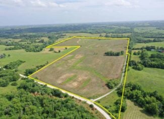 60 Acre m/l Row Crop Farm with Building Site in NW Missouri