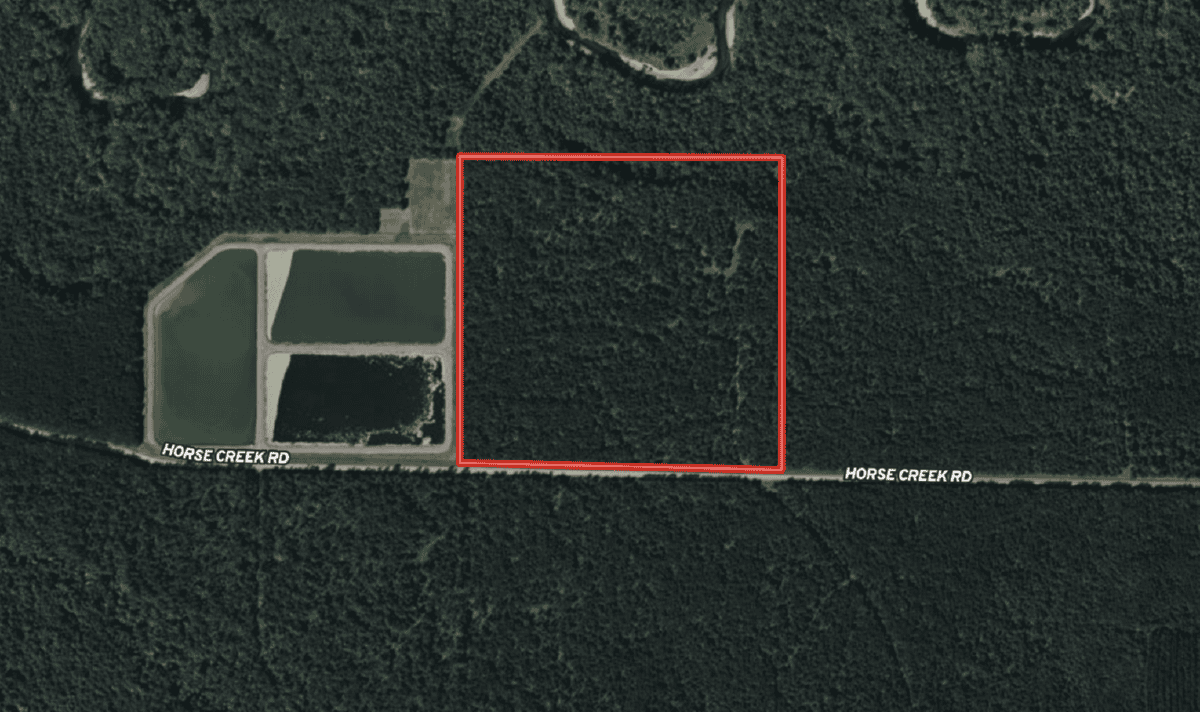 40± acres of timbered hunting and recreational land
