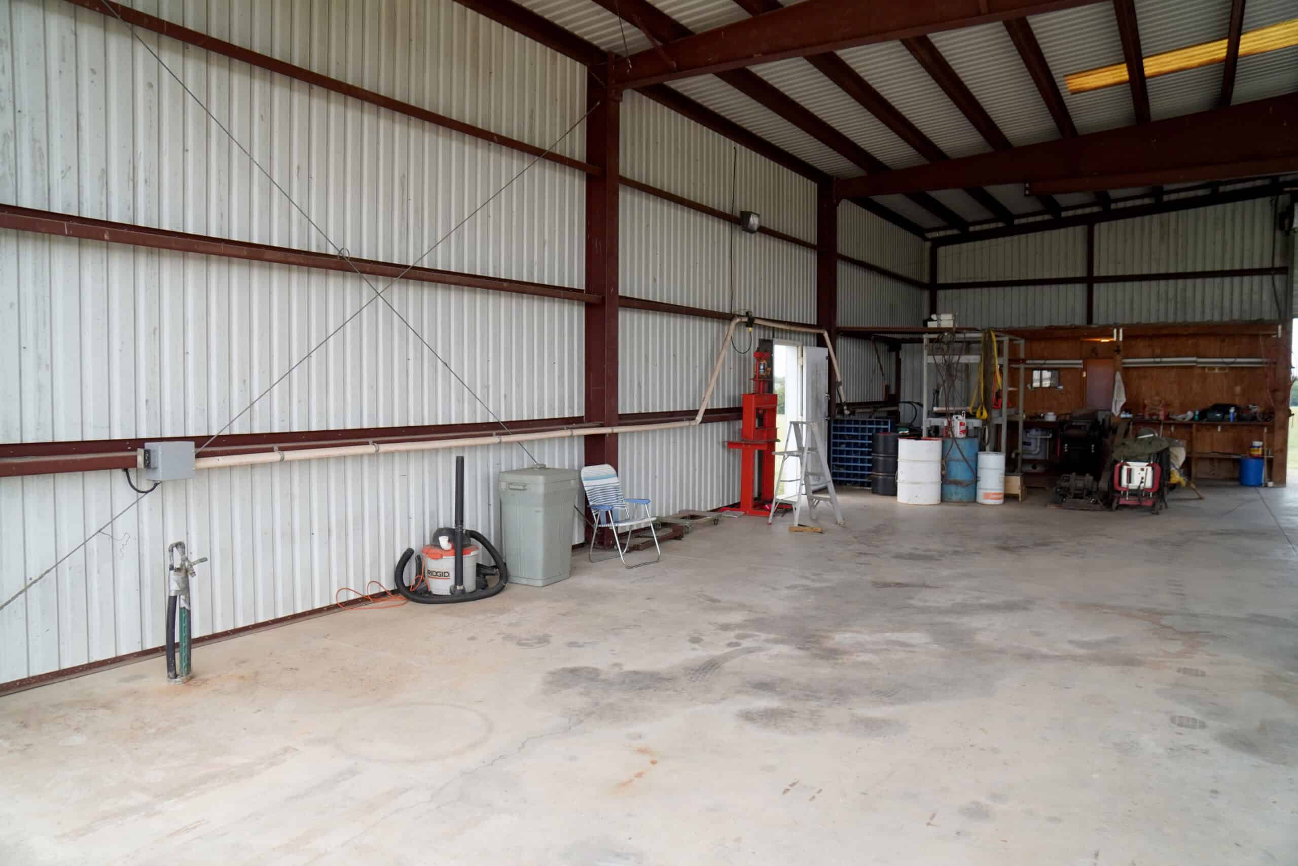 Prime Oklahoma Land With Highway Frontage & Shop For Sale
