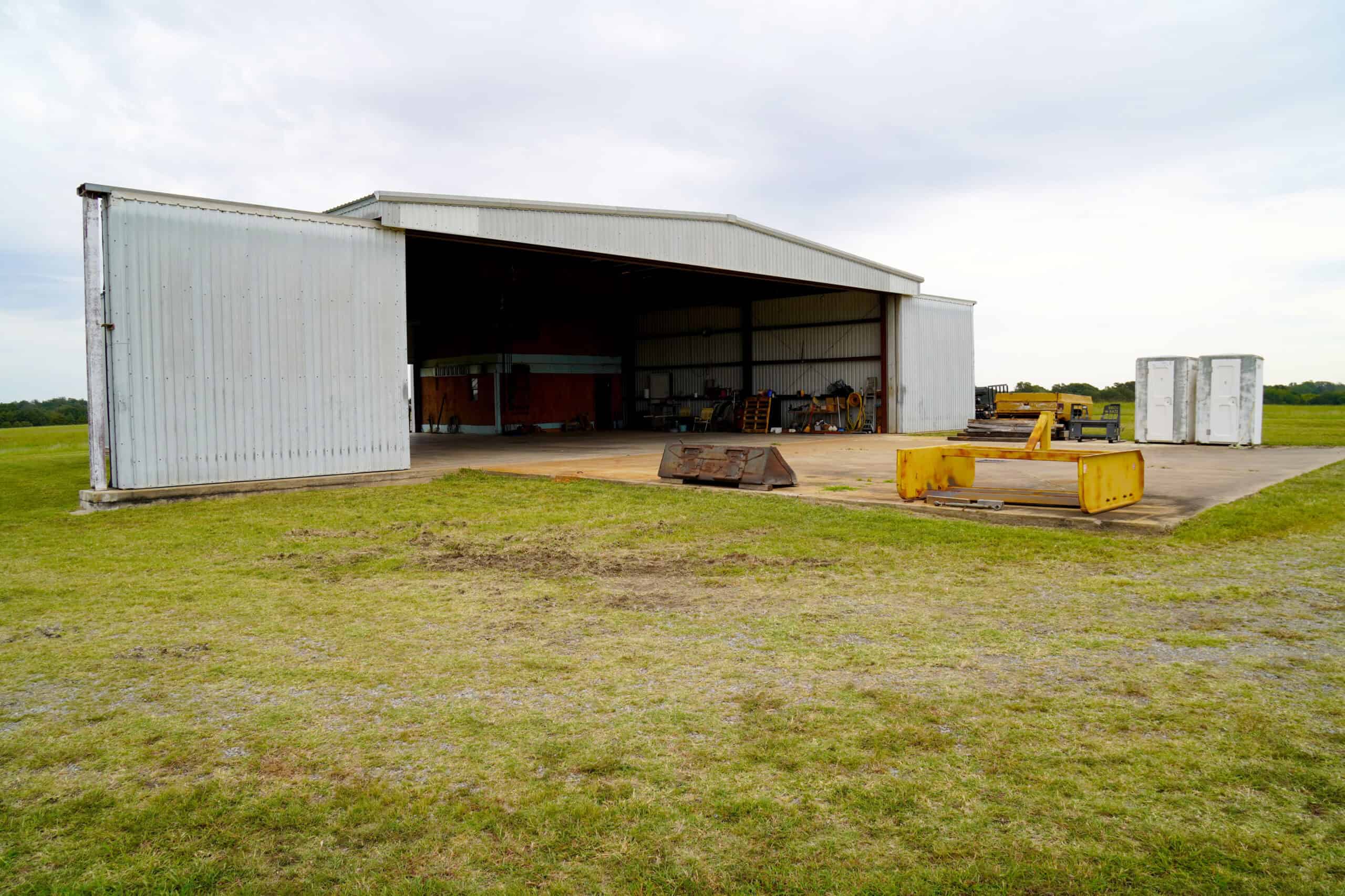 Prime Oklahoma Land With Highway Frontage & Shop For Sale
