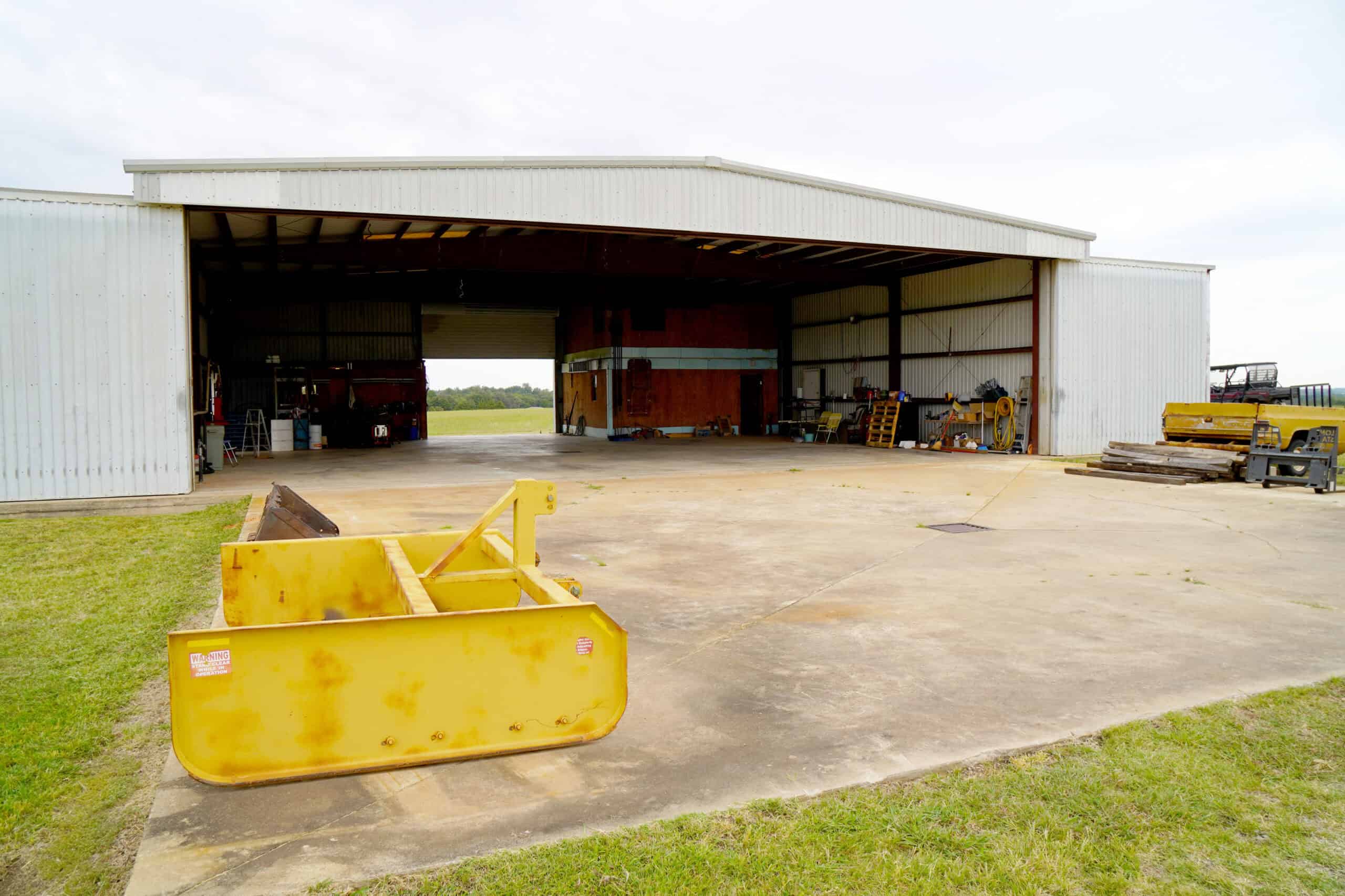 Prime Oklahoma Land With Highway Frontage & Shop For Sale