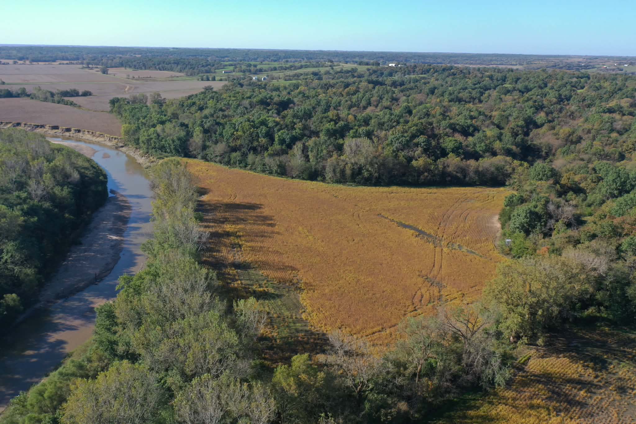 250-Acre Premier Hunting Farm with Weldon River Frontage & 6,152+ Sq Ft Home – Mercer County, MO