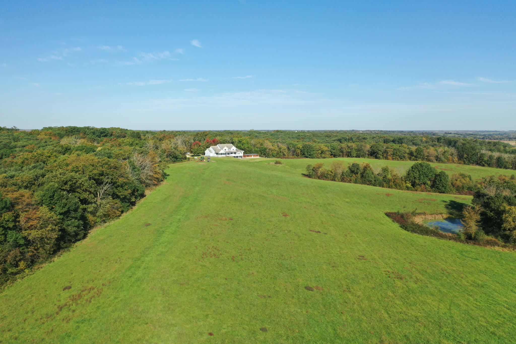 250-Acre Premier Hunting Farm with Weldon River Frontage & 6,152+ Sq Ft Home – Mercer County, MO