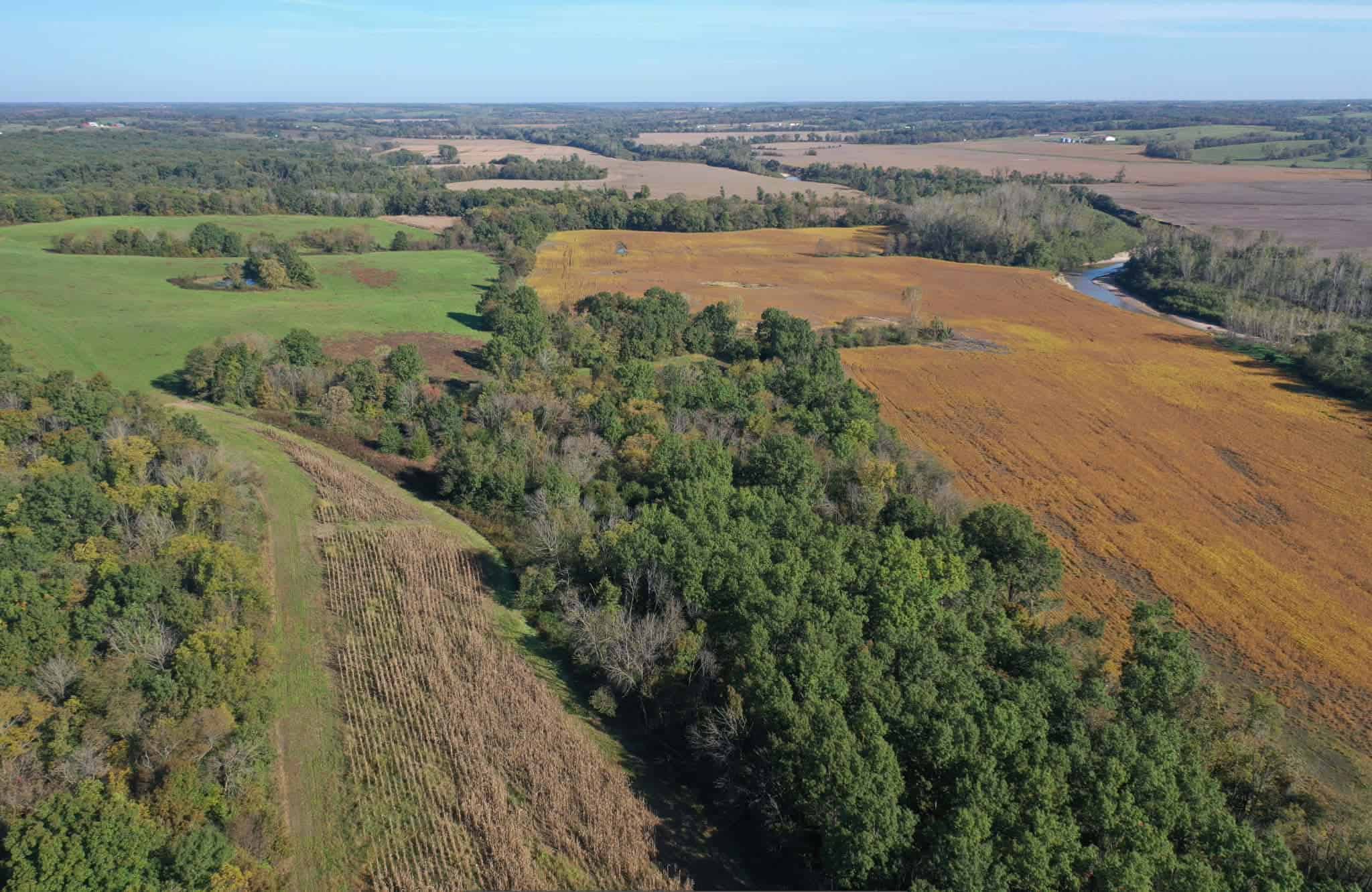 250-Acre Premier Hunting Farm with Weldon River Frontage & 6,152+ Sq Ft Home – Mercer County, MO