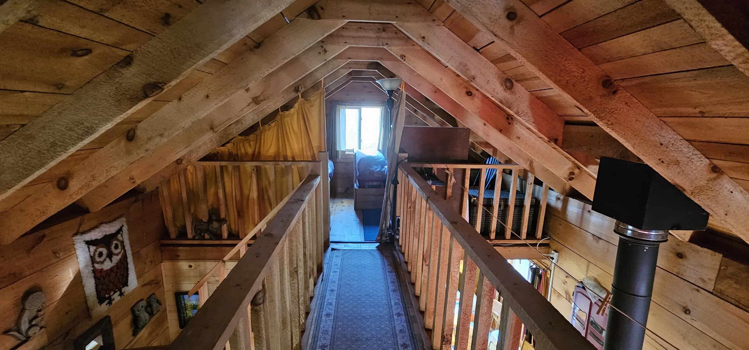 Driftless Area trout fishing and hunting retreat with a rustic log cabin, for sale Richland County WI