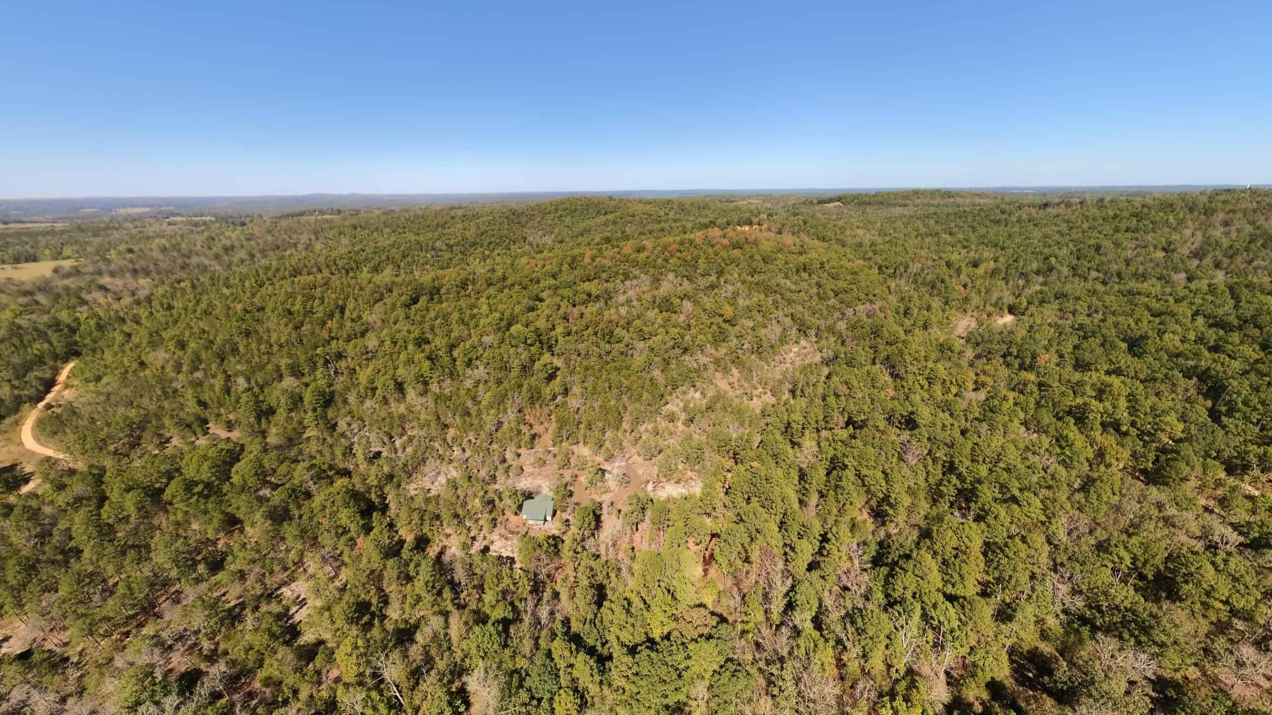 Private Hunting Retreat with Cabin on 39 Acres | Calico Rock, Arkansas
