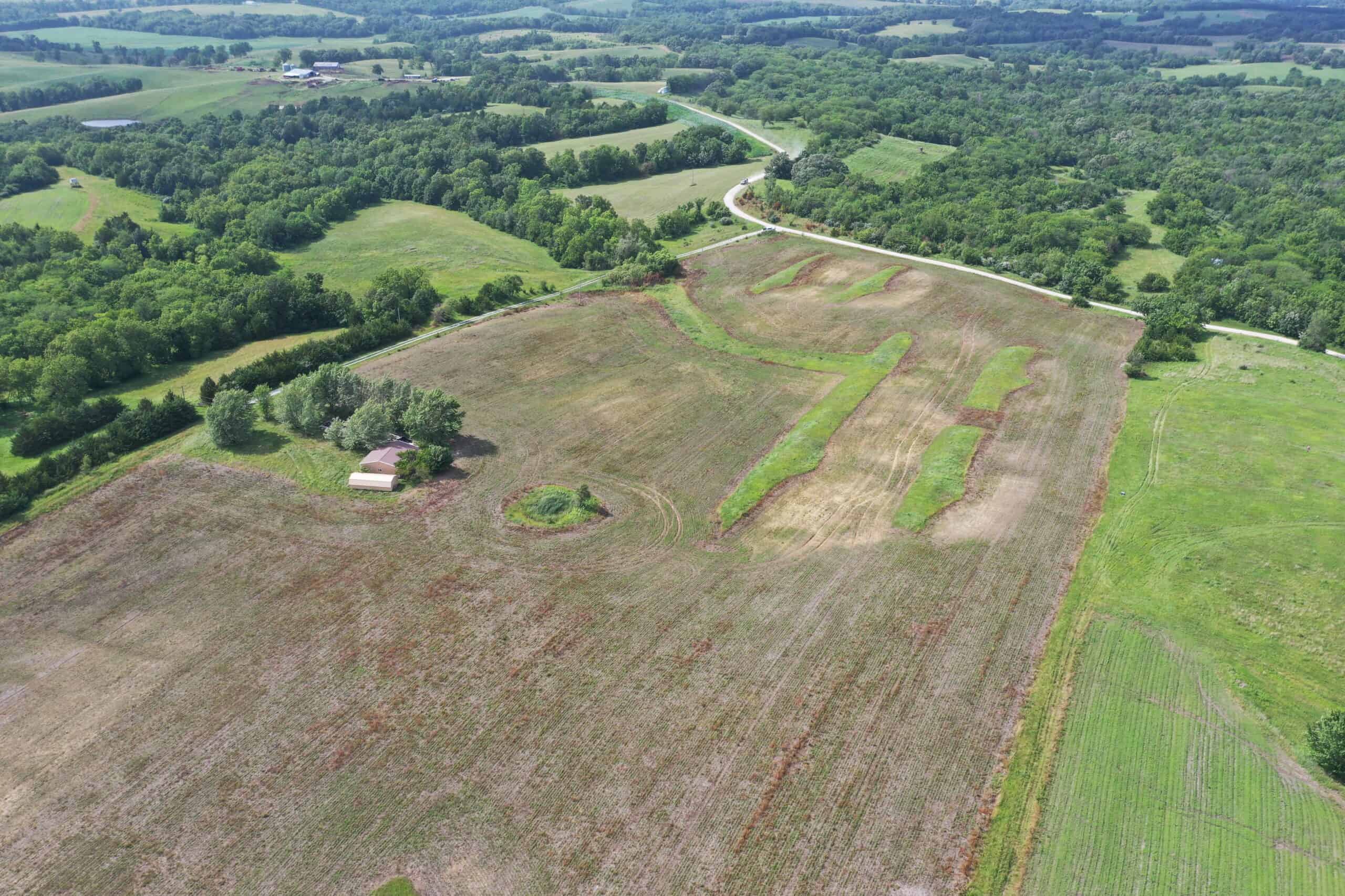 60 Acre m/l Row Crop Farm with Building Site in NW Missouri