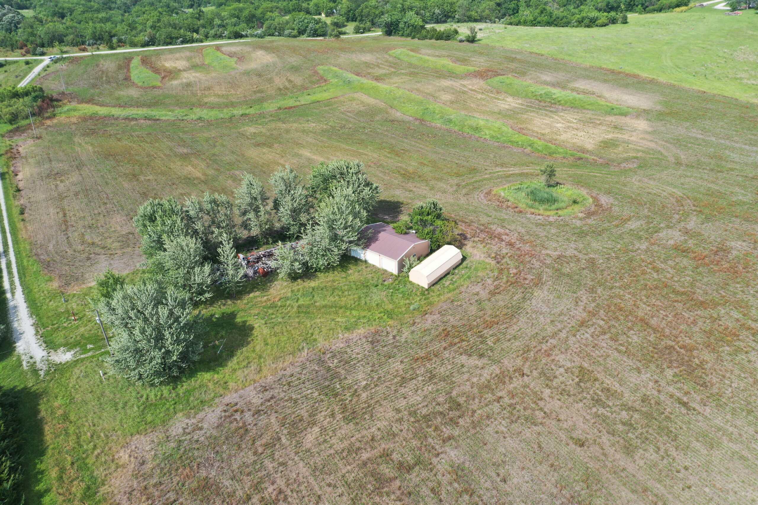 60 Acre m/l Row Crop Farm with Building Site in NW Missouri