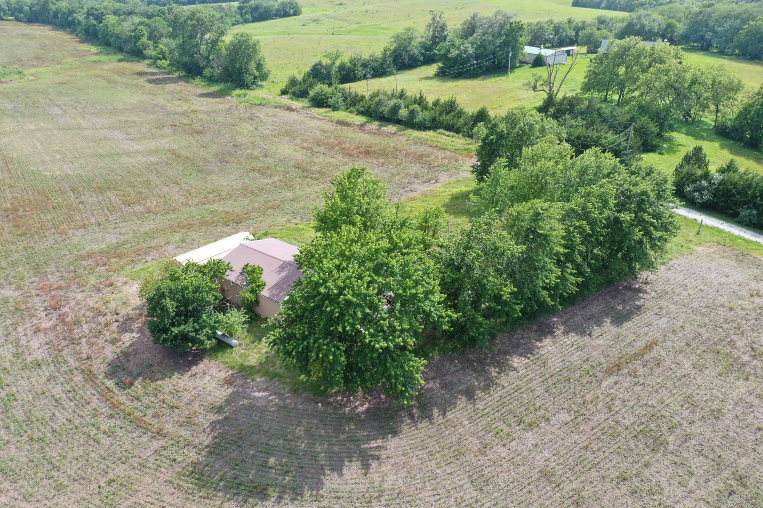 60 Acre m/l Row Crop Farm with Building Site in NW Missouri