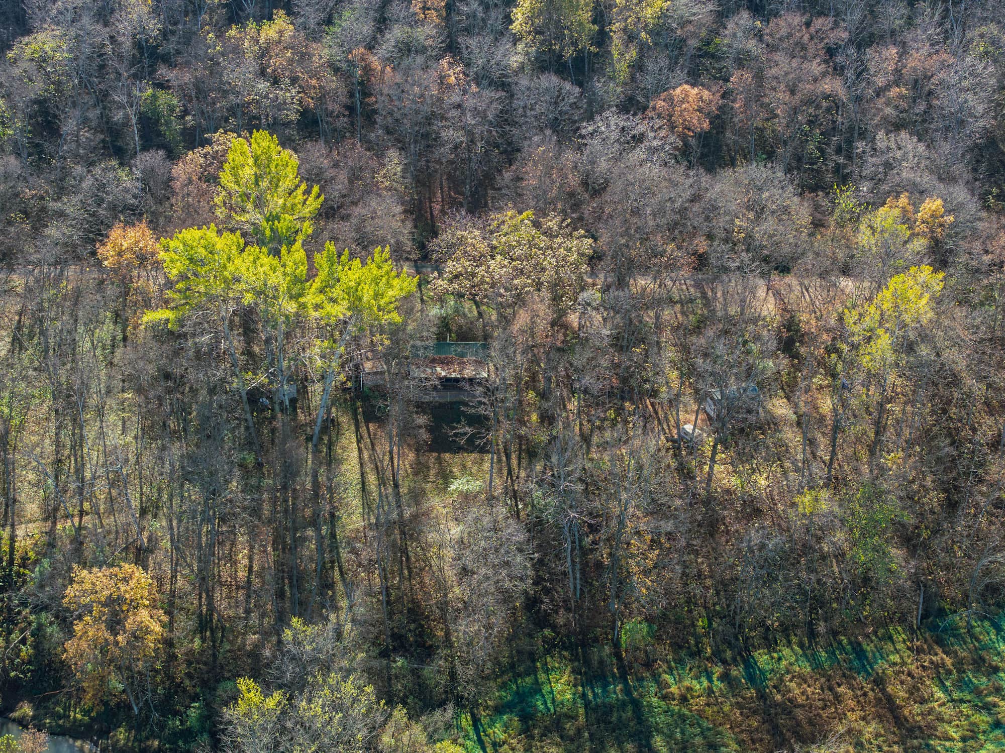 Driftless Area trout fishing and hunting retreat with a rustic log cabin, for sale Richland County WI