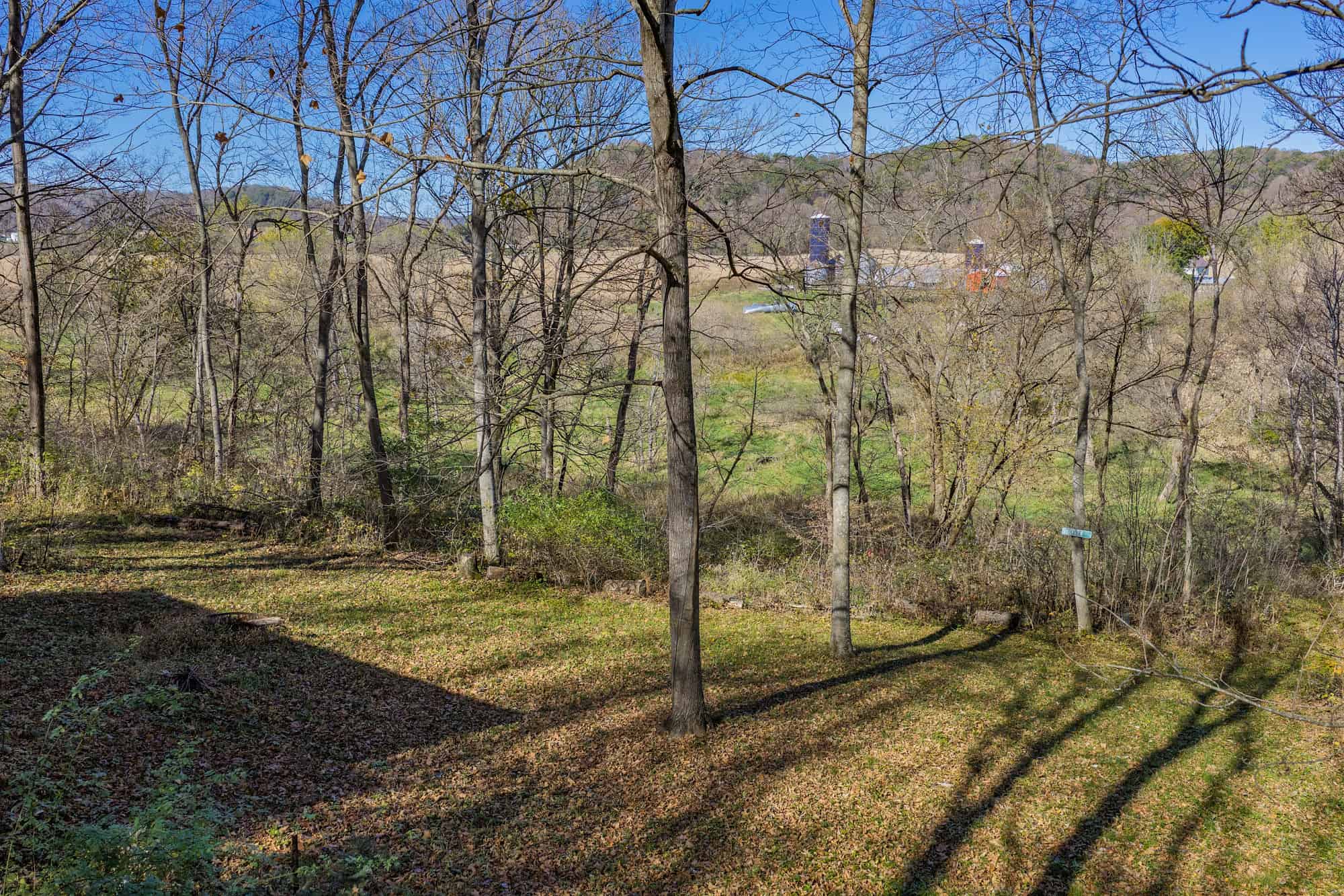 Driftless Area trout fishing and hunting retreat with a rustic log cabin, for sale Richland County WI