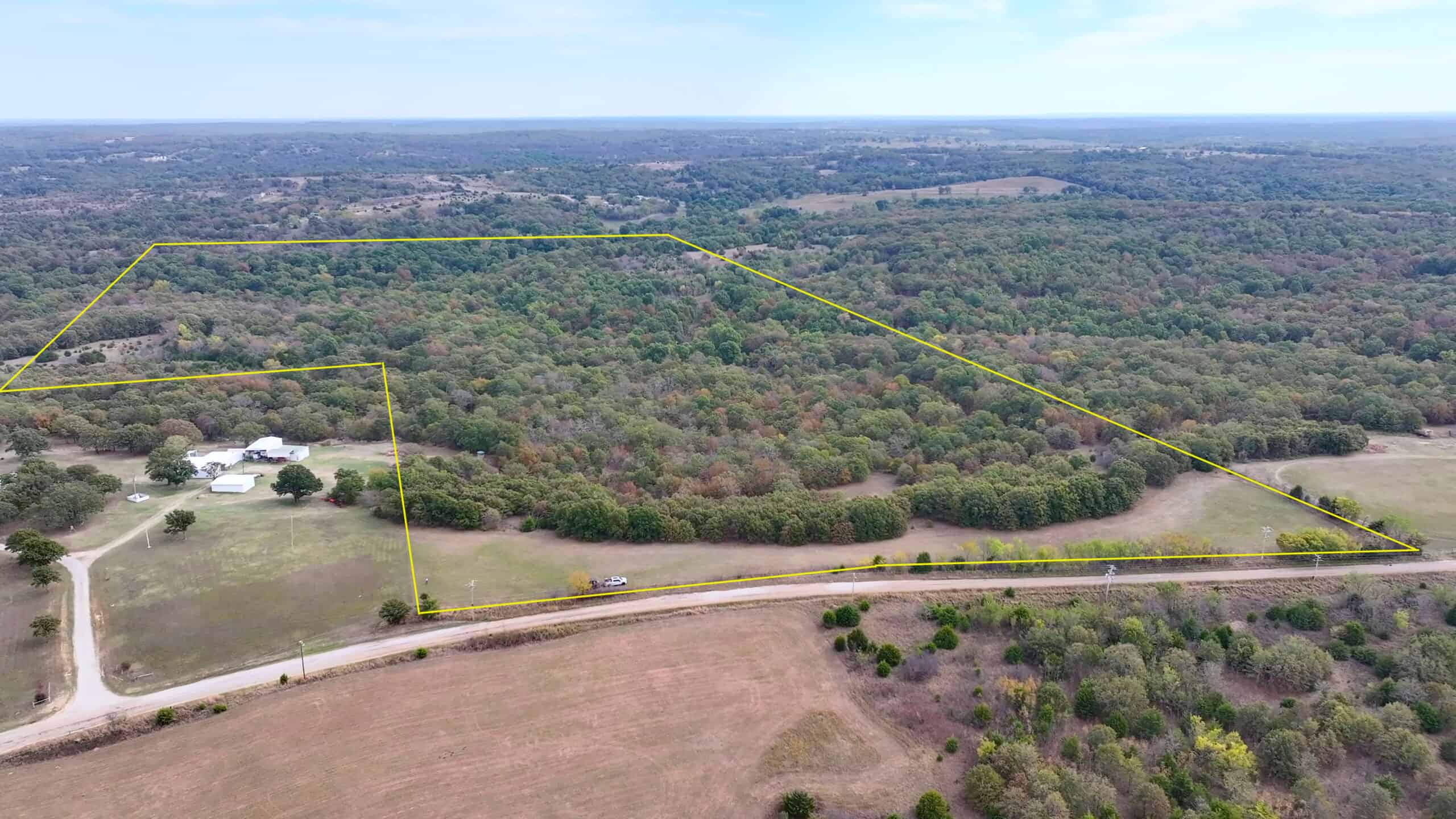 80 Acres +/- Hunting/Recreational Land For Sale Central Oklahoma