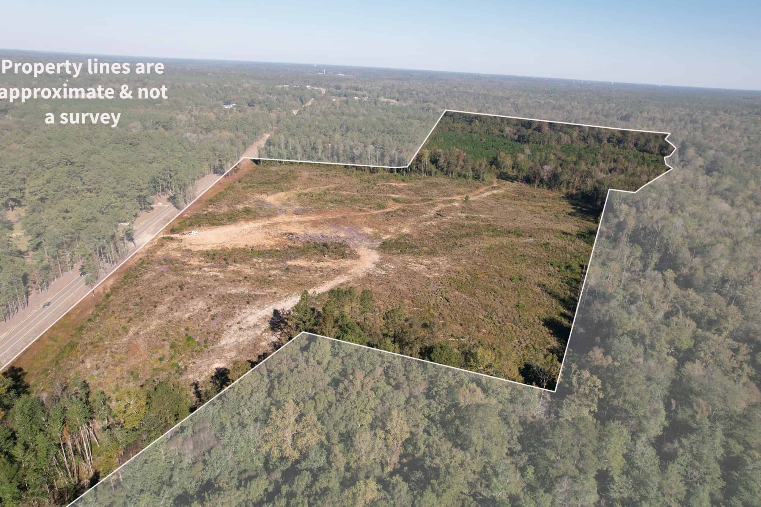 83.3 Surveyed Acres Fronts the Bogue Chitto River Lincoln County Brookhaven, Mississippi