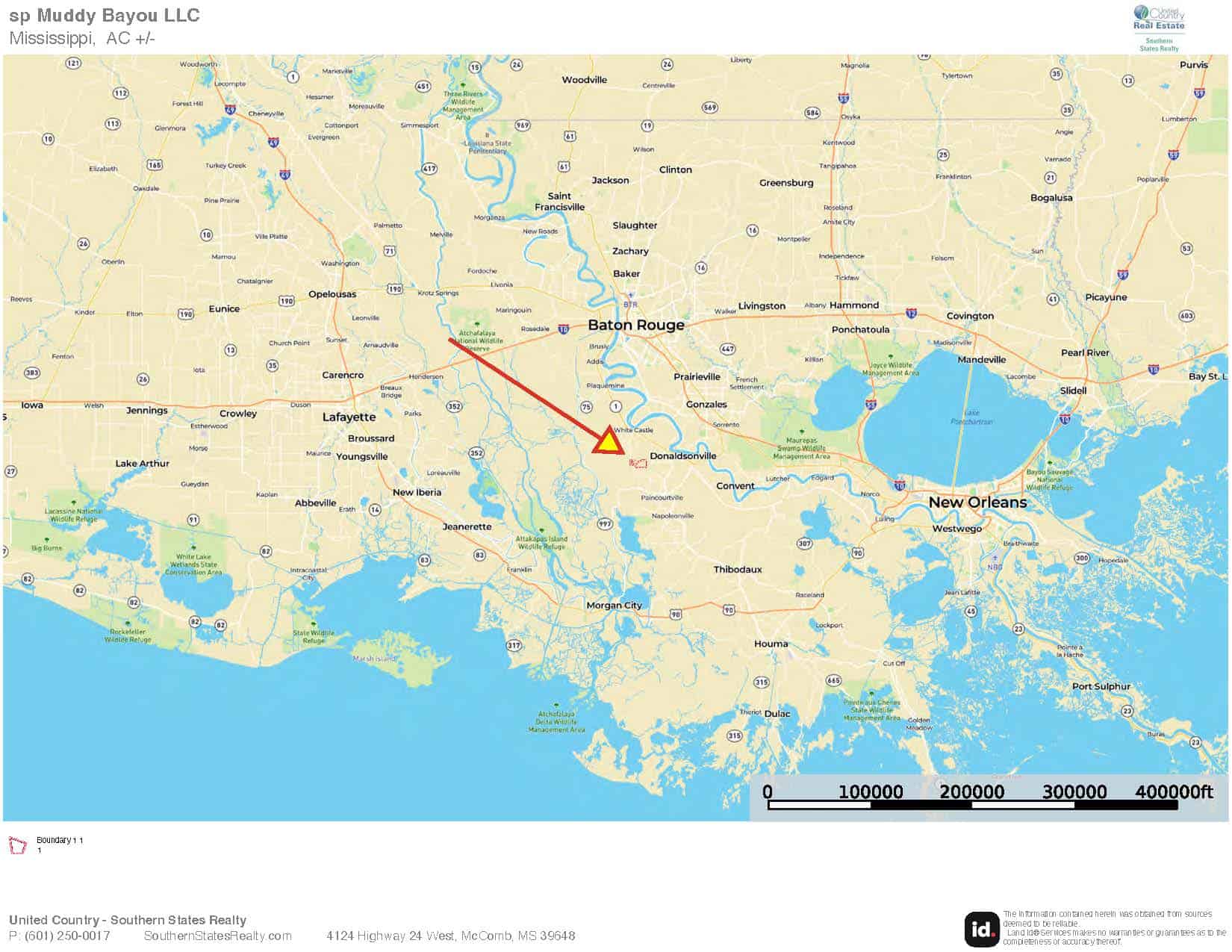 1979± Acre Hunting Plantation in White Castle, LA