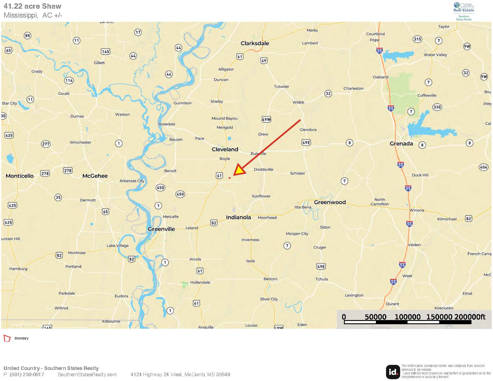 41.22 Acres MS Delta Duck Hunting
