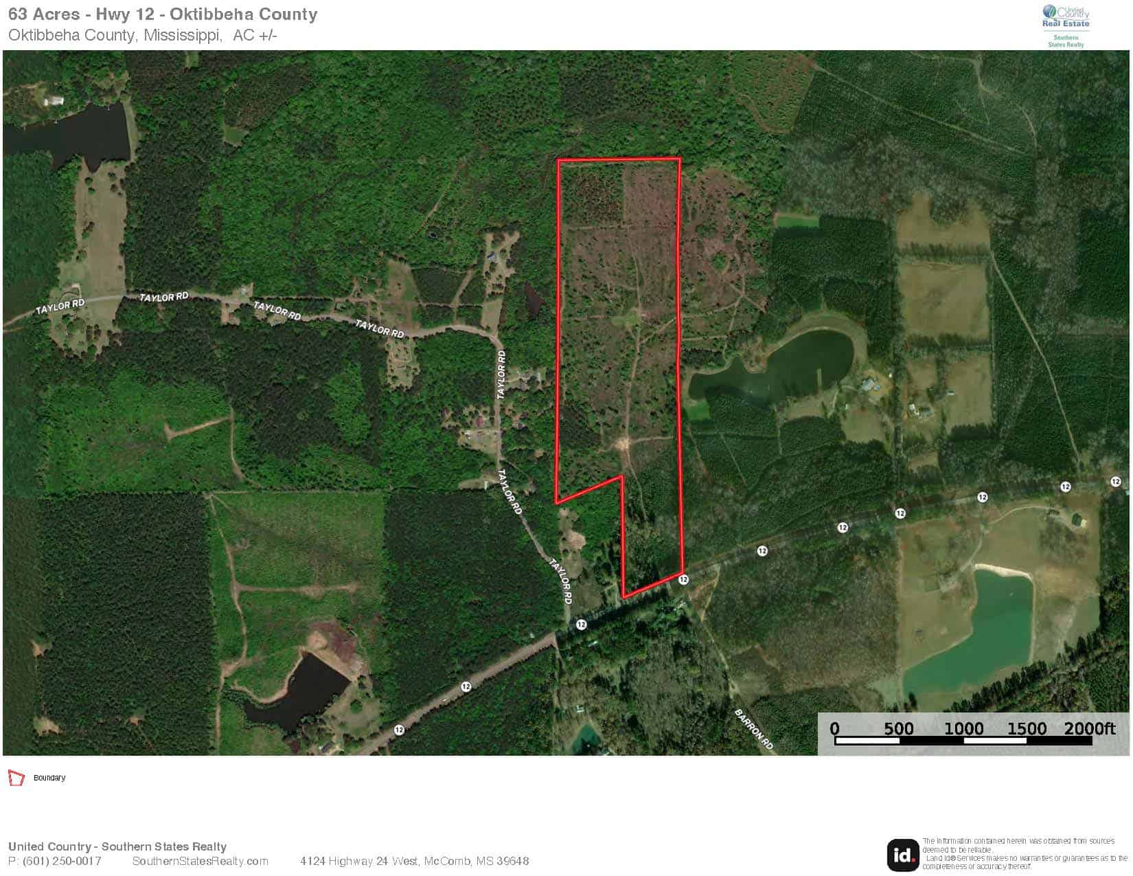 63 Acres Land For Sale Near Starkville MS